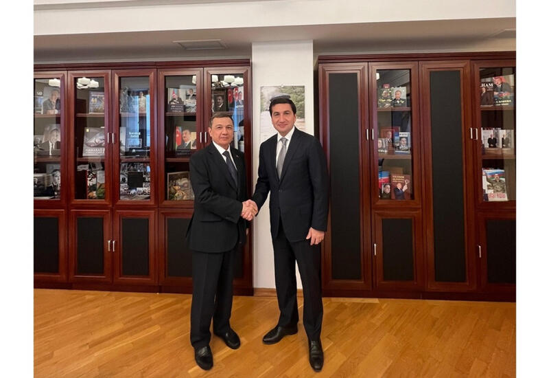Хикмет Гаджиев встретился с послом Туркменистана