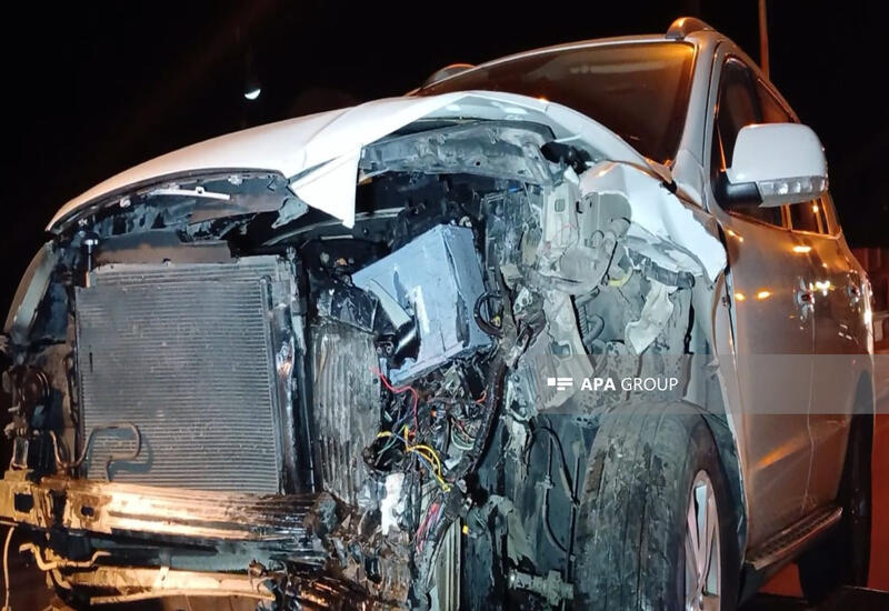 В Гёйгёле произошло ДТП,