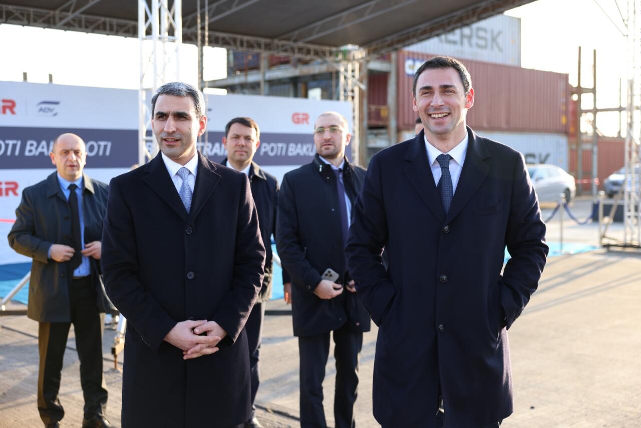 Poti–Bakı ekspres blok-qatarı yola salındı