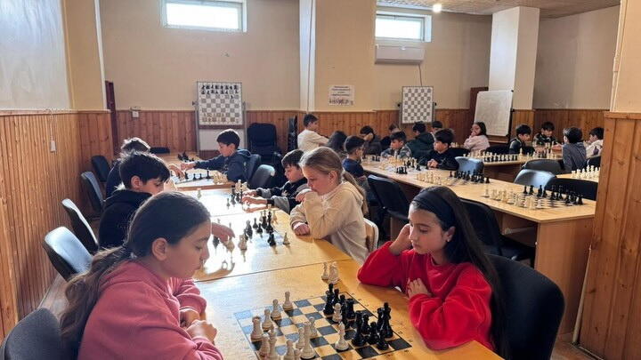 В Насиминском районе прошел шахматный турнир