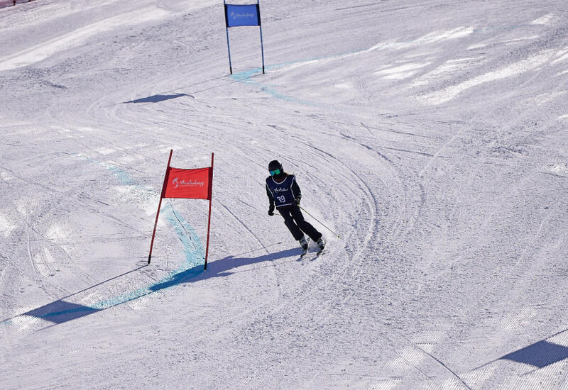 Uşaqlar arasında xizək yarışı üzrə Heydər Əliyev Kuboku keçirildi