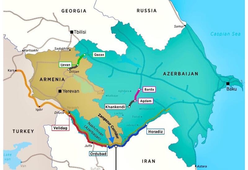 Зангезурский коридор станет ключевым звеном сухопутной связи Евразии