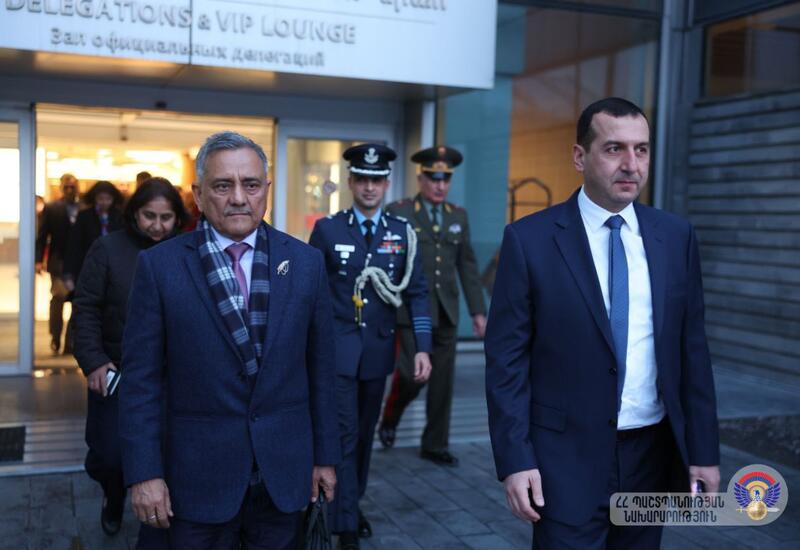 Начальник генштаба Индии посетил Армению