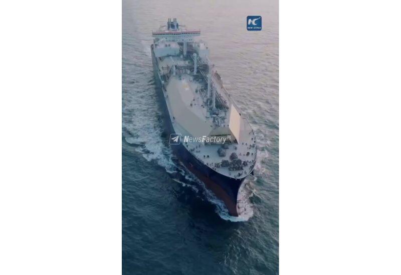 В Китае начал работу новый газовоз объемом 174 000 м³