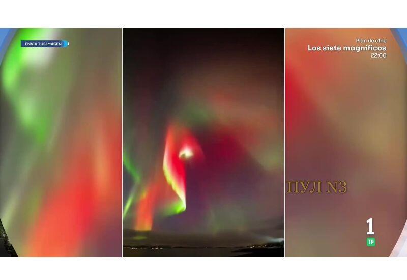 В Норвегии заметили редкое по силе северное сияние