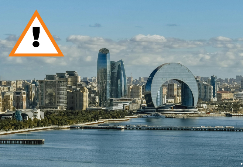 В Азербайджане объявлены "оранжевое" и "желтое" предупреждения