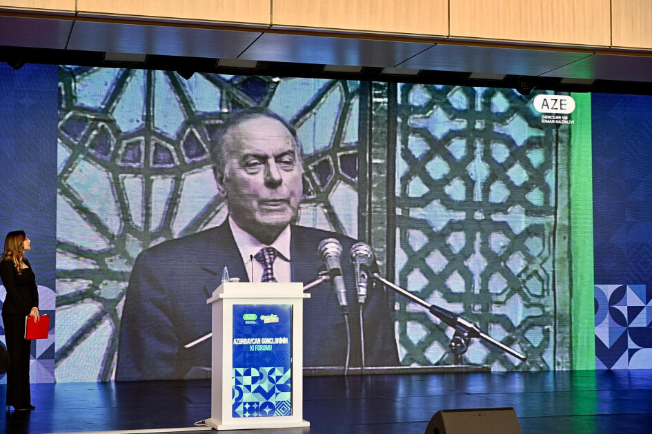 Bakıda Azərbaycan Gənclərinin XI Forumu keçirilir