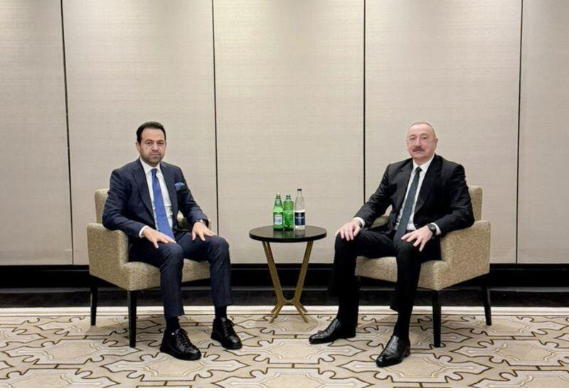Президент Ильхам Алиев встретился с генсеком Мусульманского совета старейшин в Абу-Даби