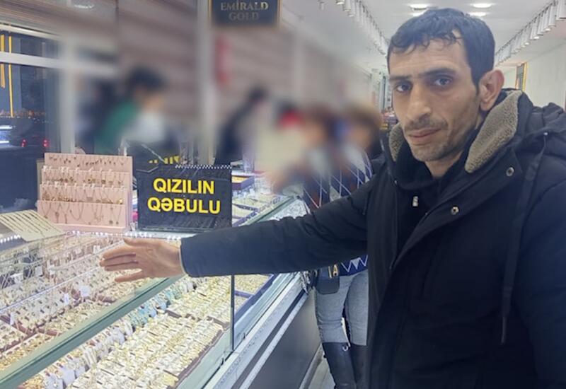 Bakıda pəncərədən girərək 2300 manatlıq qızıl oğurlayan şəxs tutuldu