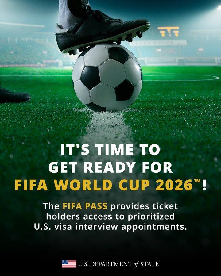 Посольство США в Азербайджане упростит визовые процедуры для болельщиков ЧМ-2026