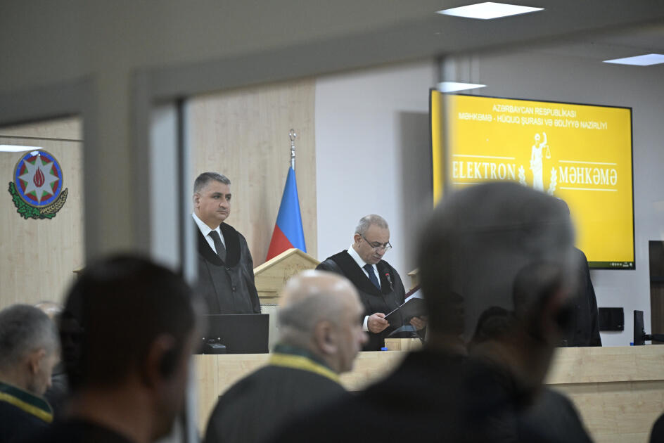 Ermənistan vətəndaşlarının məhkəməsində hökm elan olunub