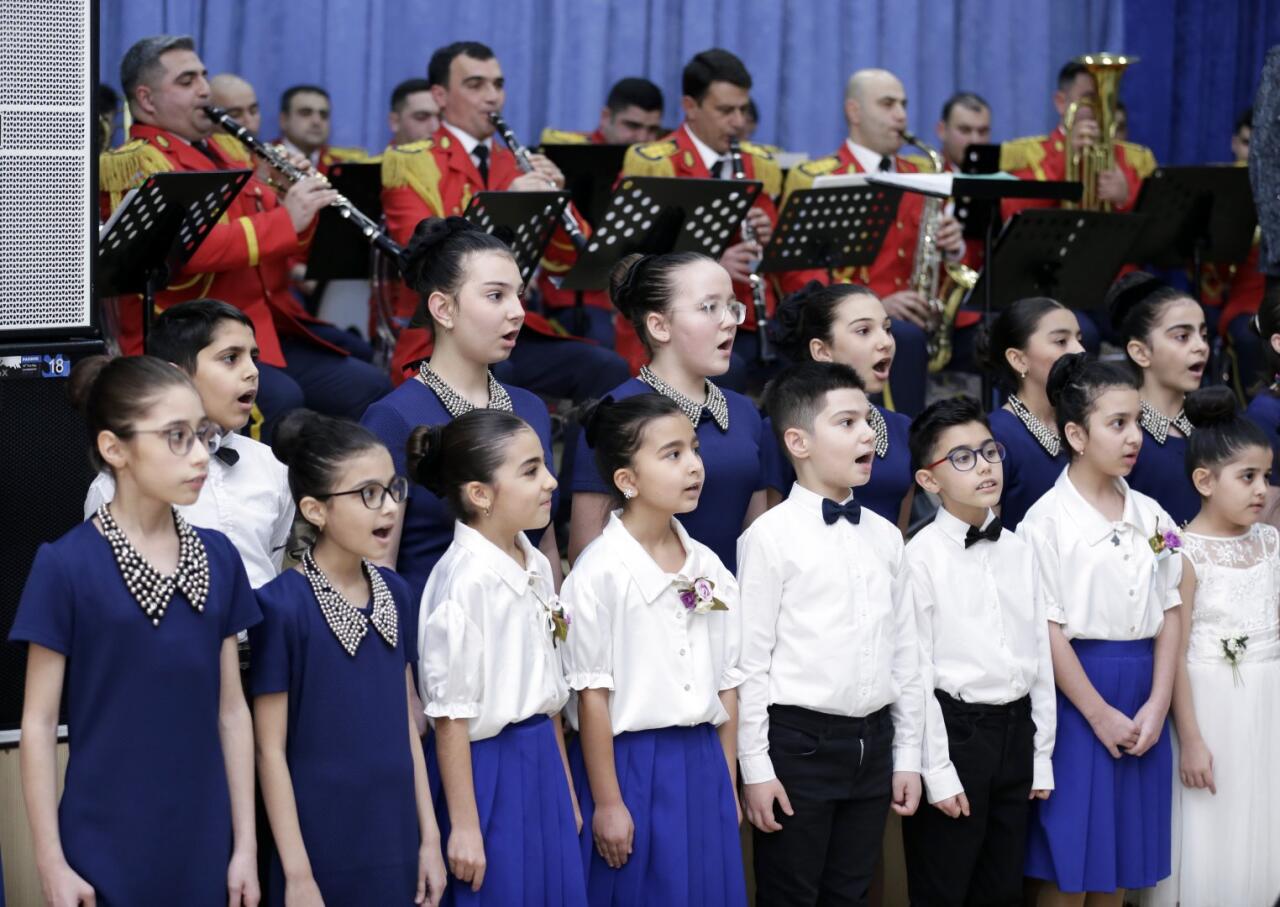 В Баку отметили юбилей основателя военной оркестровой службы