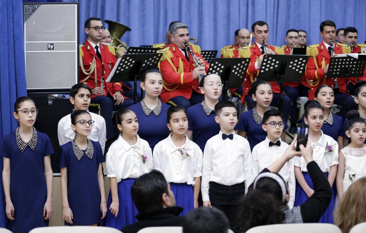 В Баку отметили юбилей основателя военной оркестровой службы