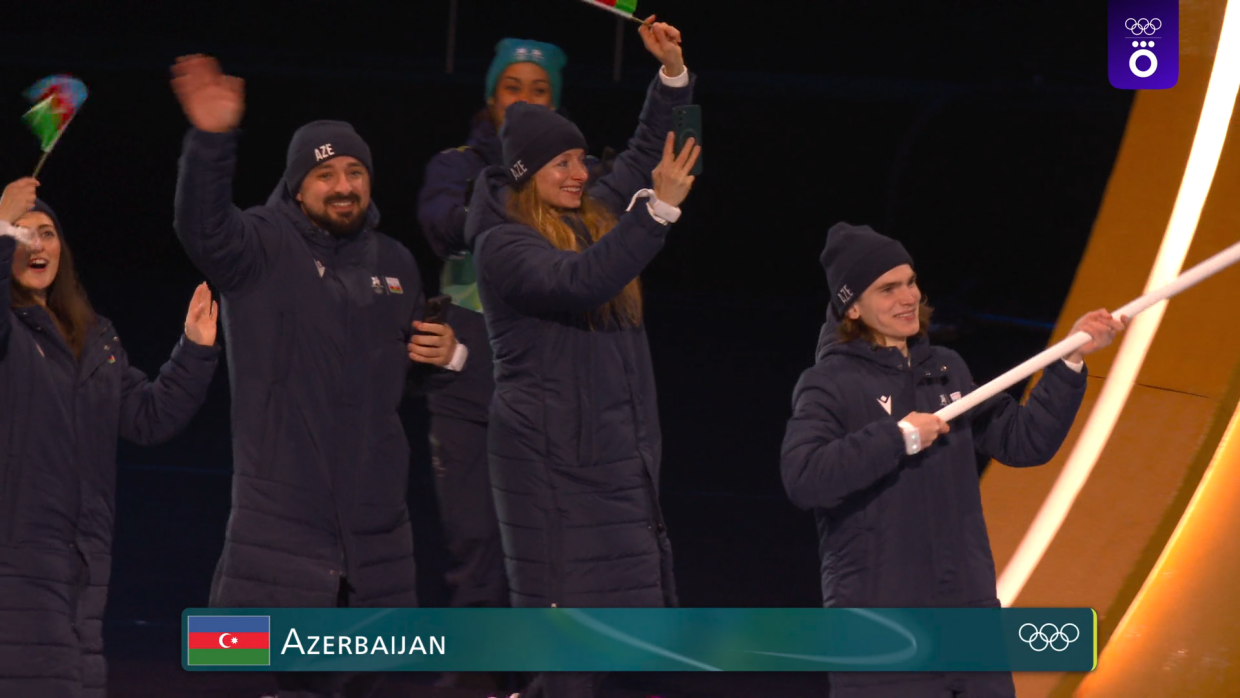 Азербайджанские спортсмены приняли участие в параде открытия Олимпиады-2026