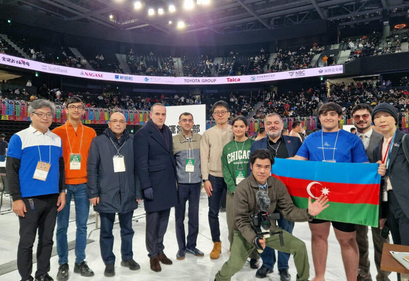 Азербайджанский сумоист впервые выступил в Японии на кубке Хакухо