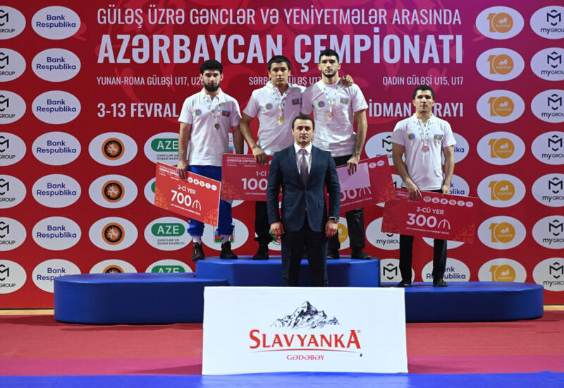 Güləş üzrə U-20 Azərbaycan çempionatı başa çatıb