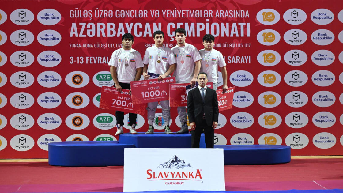 Güləş üzrə U-20 Azərbaycan çempionatı başa çatıb