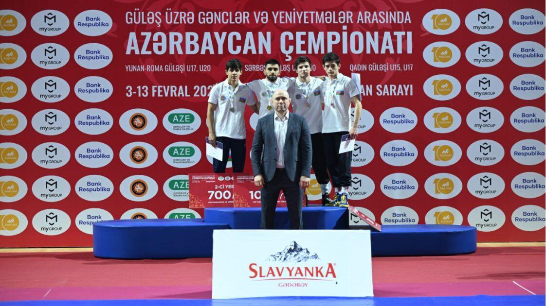 Güləş üzrə U-20 Azərbaycan çempionatı başa çatıb