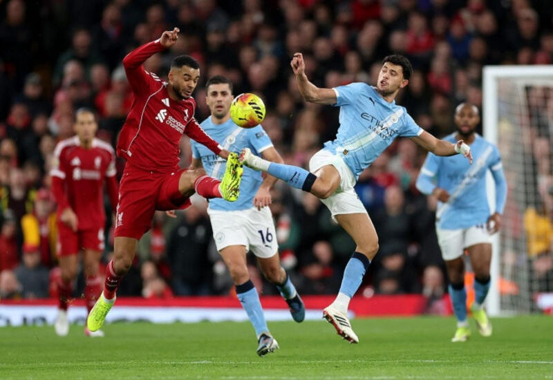 "Манчестер Сити" на выезде одержал победу над "Ливерпулем"