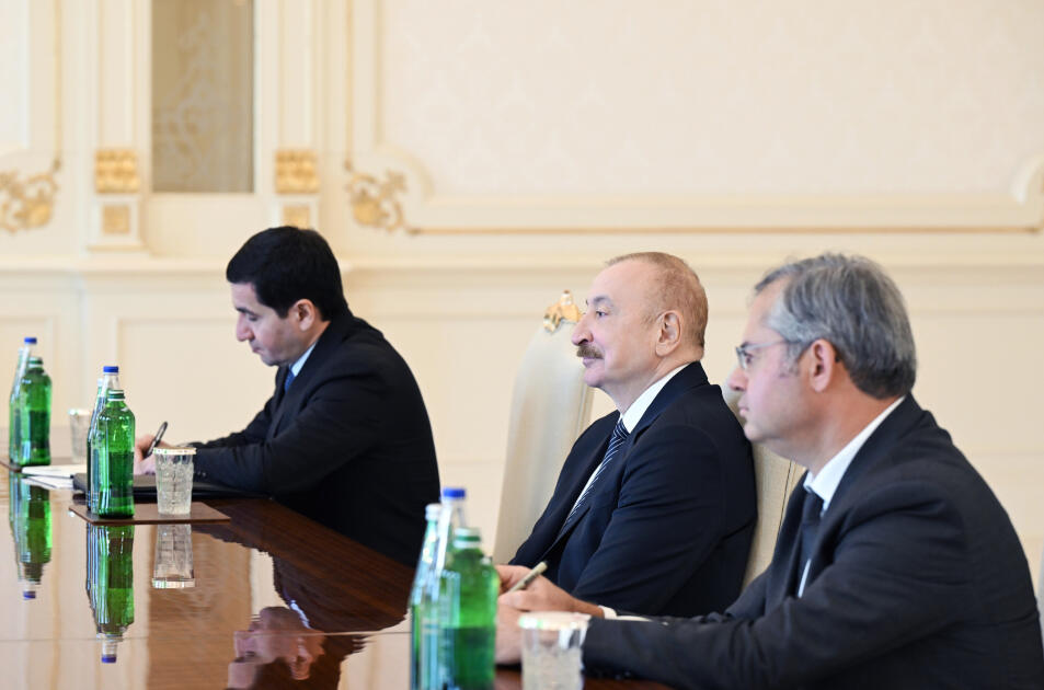 Президент Ильхам Алиев принял делегацию Конференции президентов ведущих еврейских организаций США