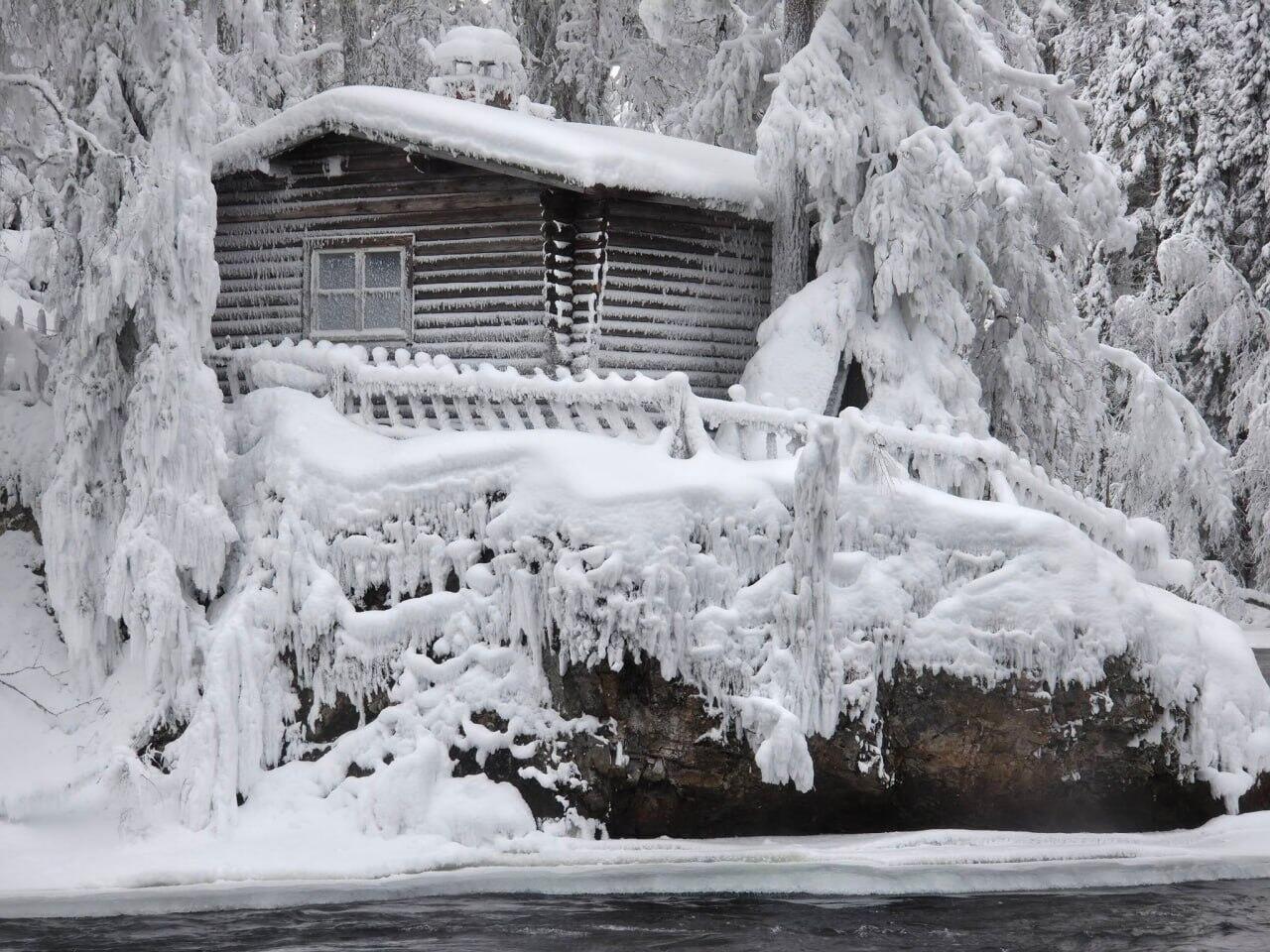 Лапландия превратилась в живую зимнюю сказку