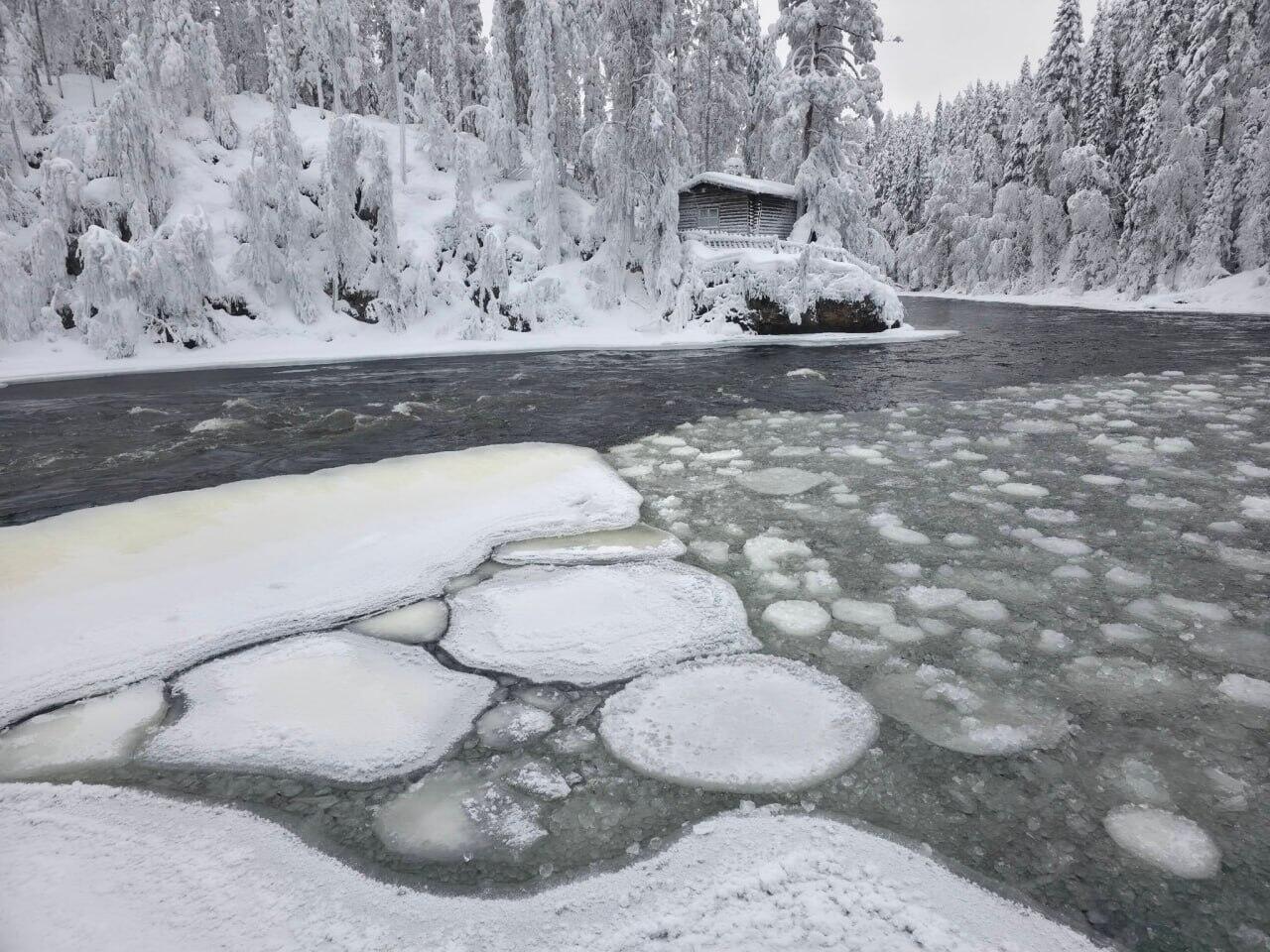 Лапландия превратилась в живую зимнюю сказку