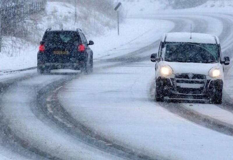 Ожидается интенсивный снег, дороги покроются льдом