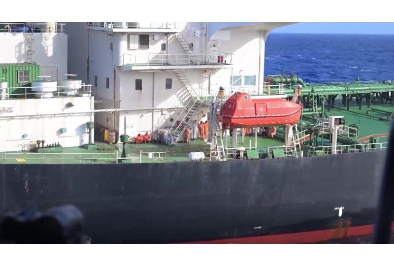 США перехватили танкер в Индийском океане