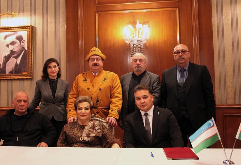 Подписан меморандум о сотрудничестве между театрами Азербайджана и Узбекистана