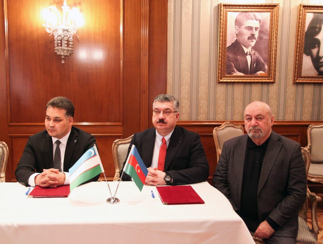 Подписан меморандум о сотрудничестве между театрами Азербайджана и Узбекистана