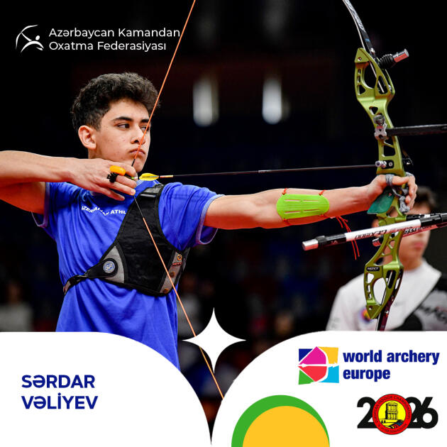 Объявлен состав сборной Азербайджана по стрельбе из лука на чемпионат Европы