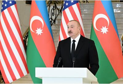 Президент Ильхам Алиев: Сегодня отношения между Азербайджаном и США вступают в совершенно новый этап - ПОЛНЫЙ ТЕКСТ ЗАЯВЛЕНИЯ ГЛАВЫ ГОСУДАРСТВА