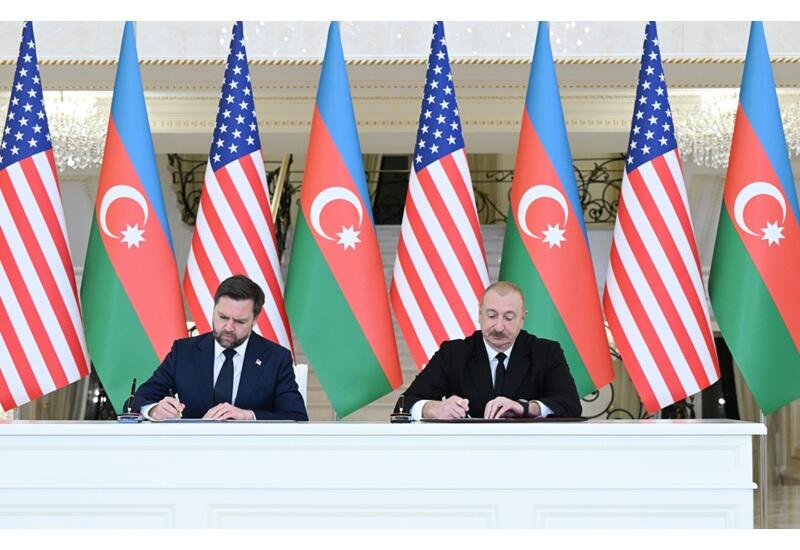 "Azərbaycan Respublikası Hökuməti ilə Amerika Birləşmiş Ştatları Hökuməti arasında Strateji Tərəfdaşlıq haqqında Xartiya"nın