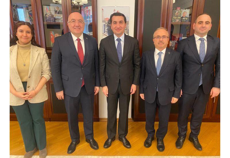 Хикмет Гаджиев встретился с представителем МИД Турции
