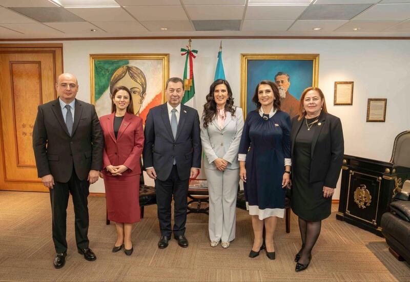 Meksika Deputatlar Palatasının sədri Azərbaycan nümayəndə heyətini qəbul edib