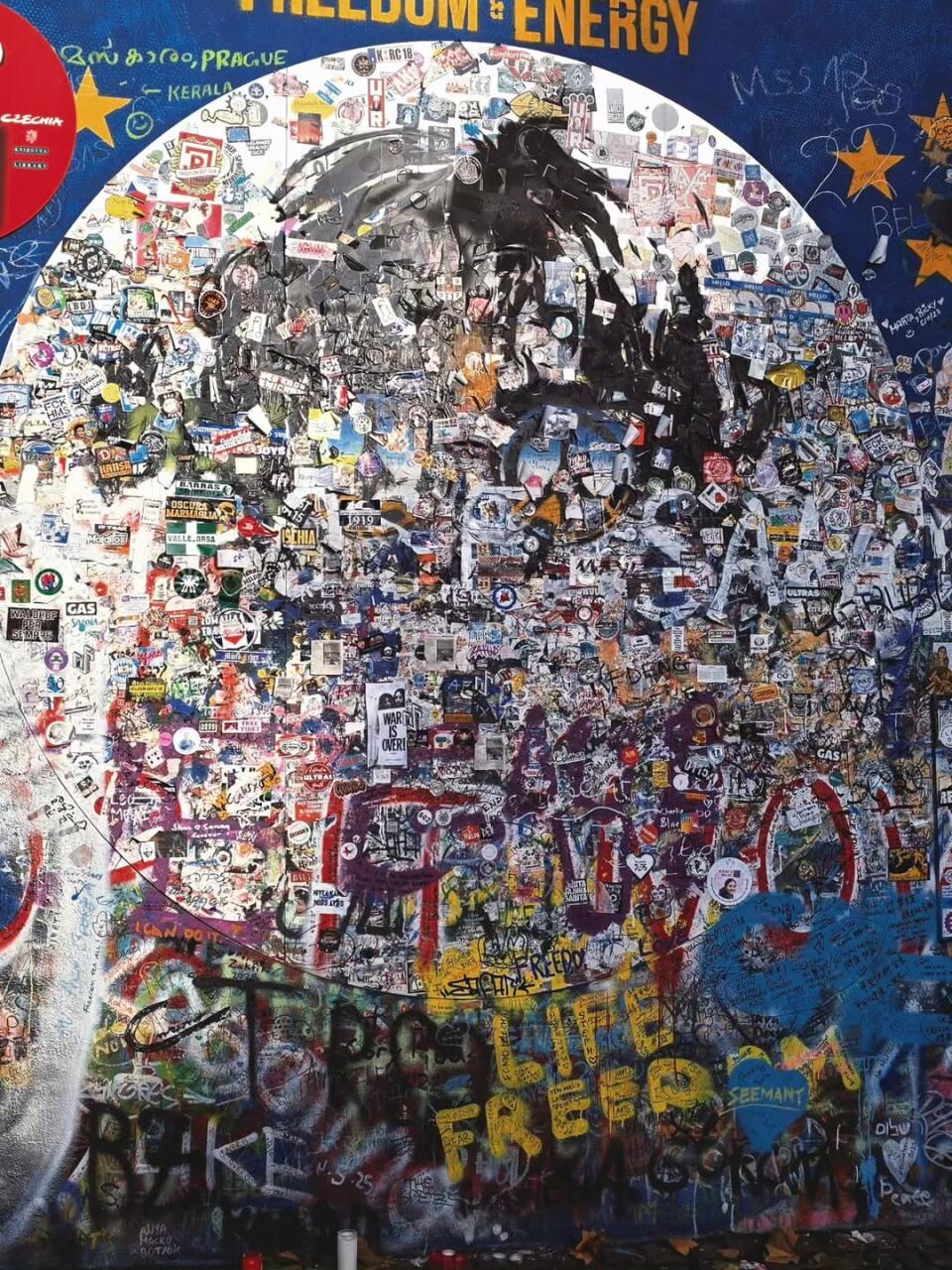 Что особенного в стене Леннона в Праге?