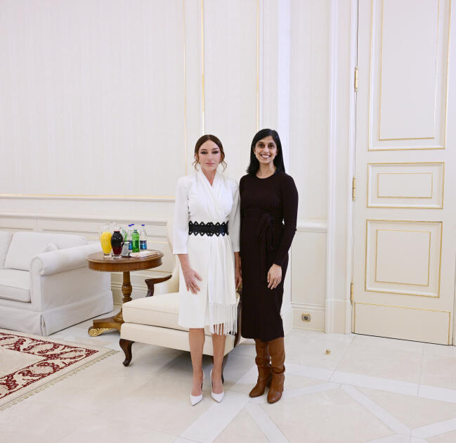 Президент Ильхам Алиев и Вице-президент США Джеймс Дэвид Вэнс выступили с заявлениями для прессы