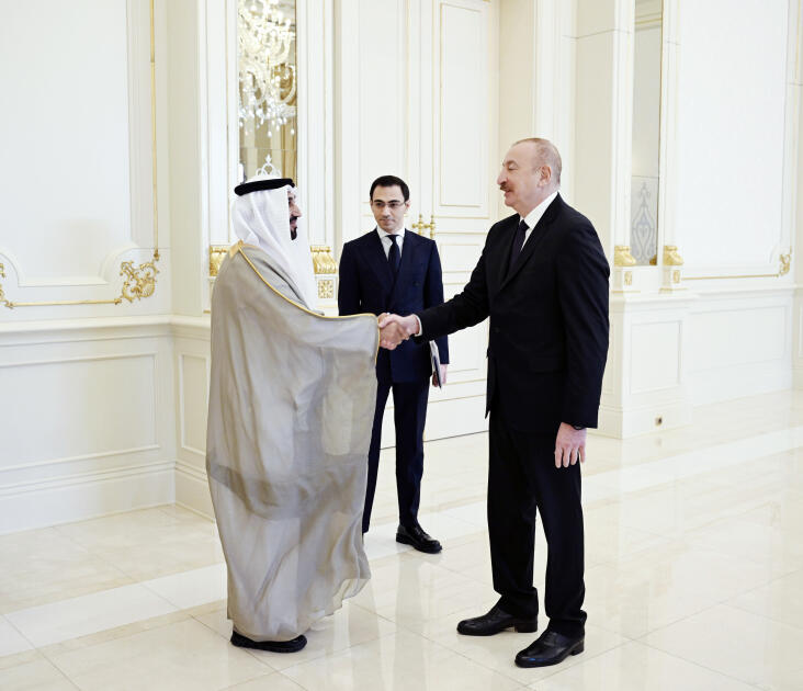 Prezident İlham Əliyev Ərəb Parlamentinin prezidentinin başçılıq etdiyi nümayəndə heyətini qəbul edib