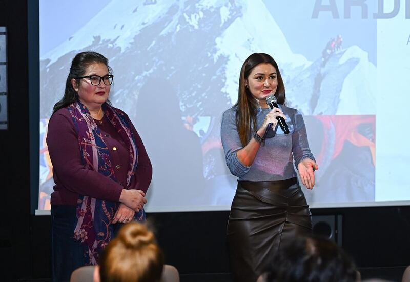 Представлен фильм о первой азербайджанской женщине, покорившей Эверест