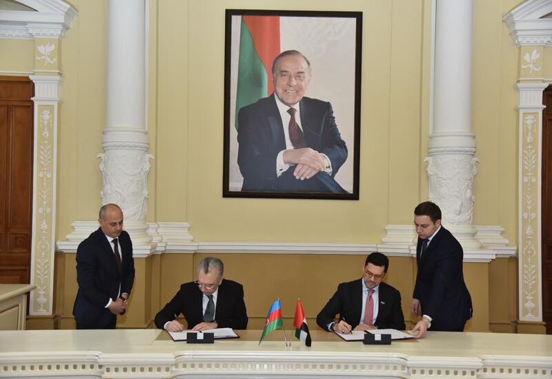 Подписан Меморандум о создании партнерских отношений между Баку и Абу-Даби