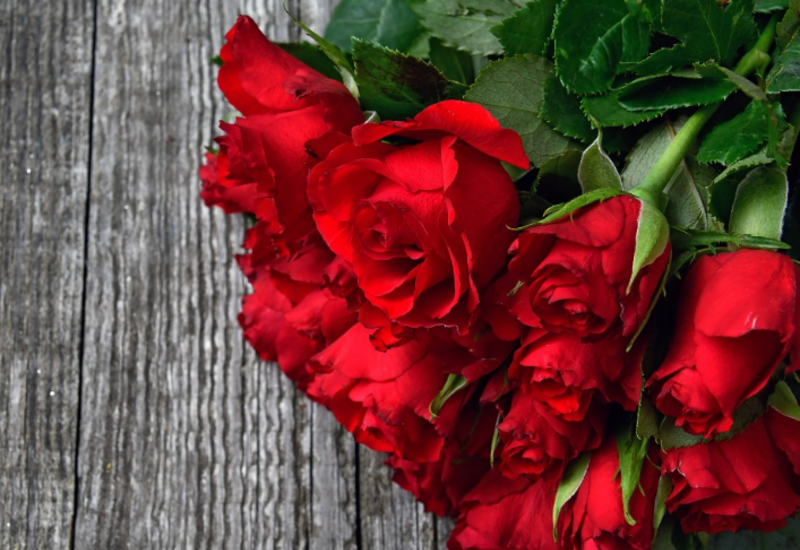 Сколько стоят цветы в Баку перед 14 февраля?