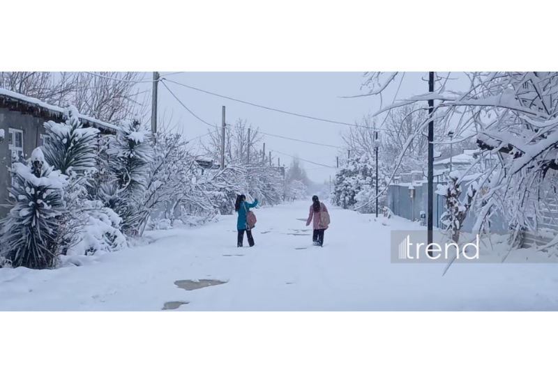 Ağdamda qarın hündürlüyü 15 santimetri keçdi