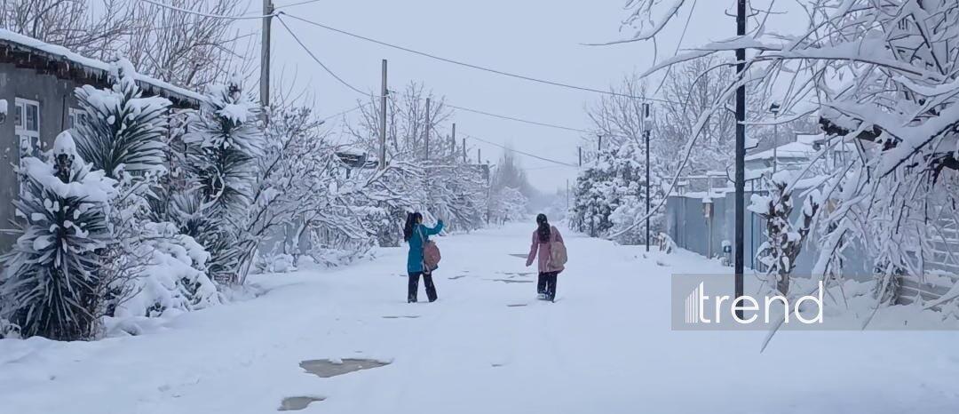 Ağdamda qarın hündürlüyü 15 santimetri keçdi