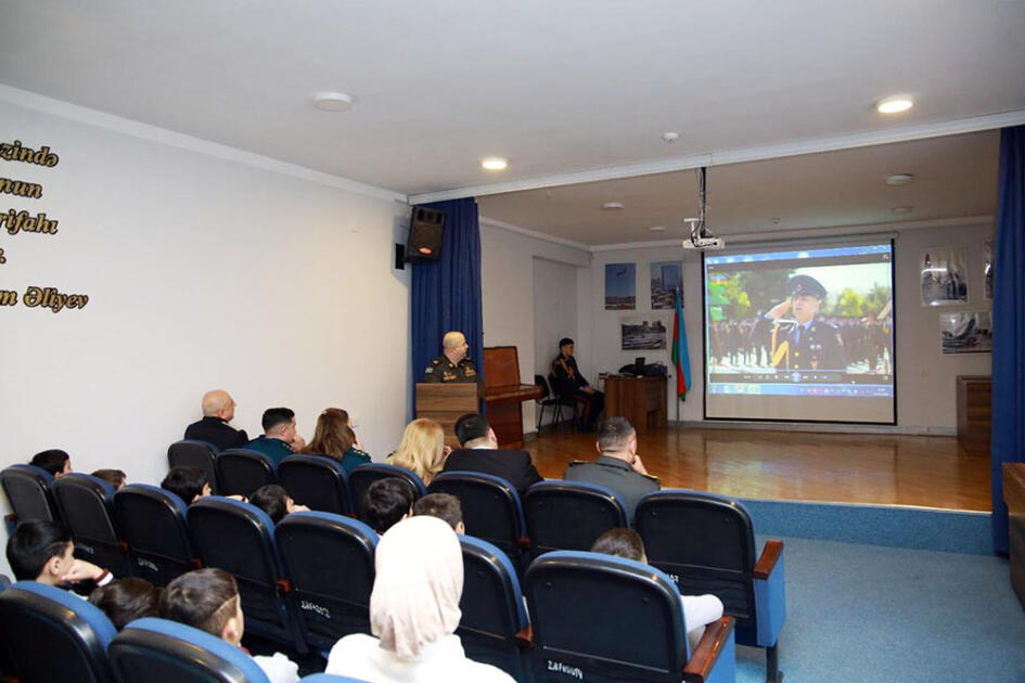 Проведены встречи представителей военных учебных заведений с учащимися