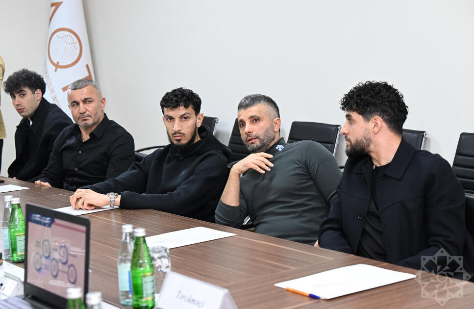 Гурбан Гурбанов и футболисты «Карабаха» посетили ИПБА