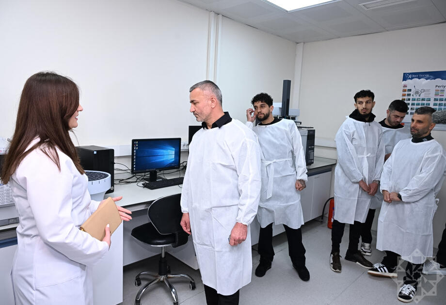 Гурбан Гурбанов и футболисты «Карабаха» посетили ИПБА