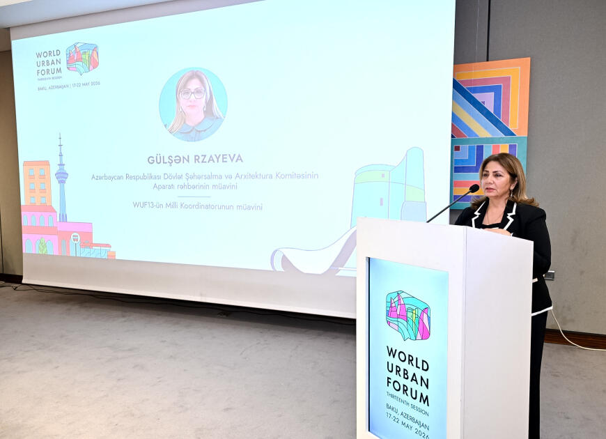 Организованы тренинги для азербайджанских НПО с целью подготовки к WUF13