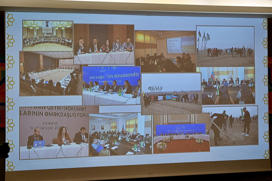 Организованы тренинги для азербайджанских НПО с целью подготовки к WUF13