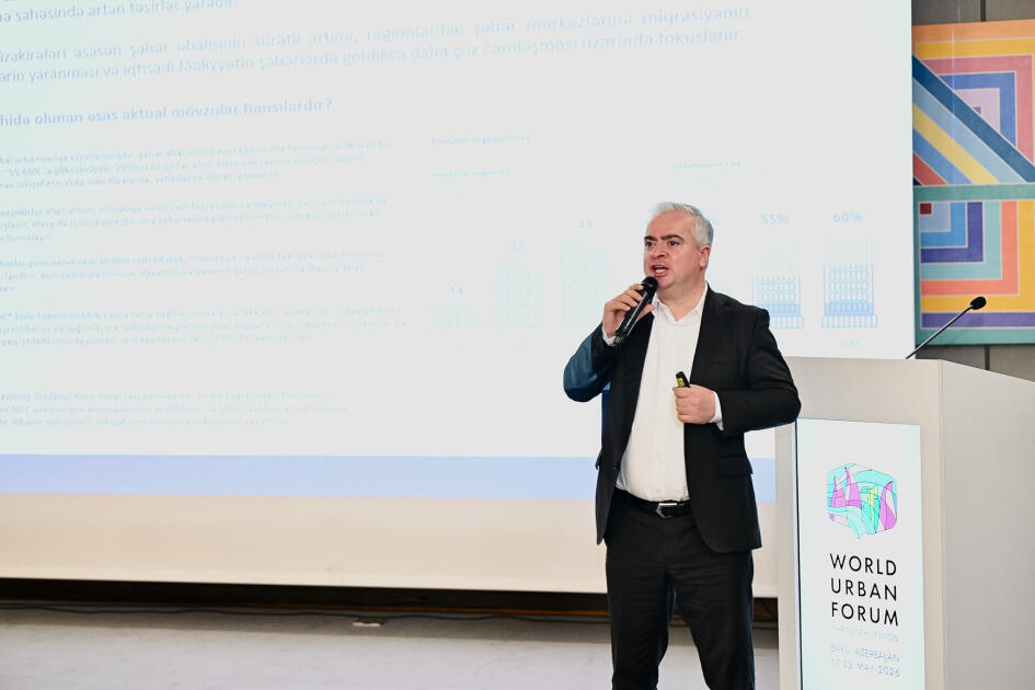 Организованы тренинги для азербайджанских НПО с целью подготовки к WUF13