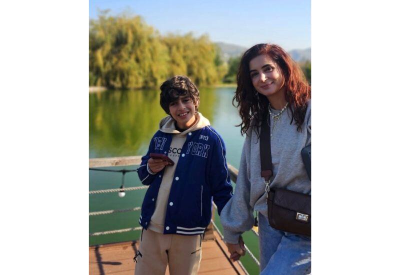 Айсель Агаева поздравила сына с днем рождения